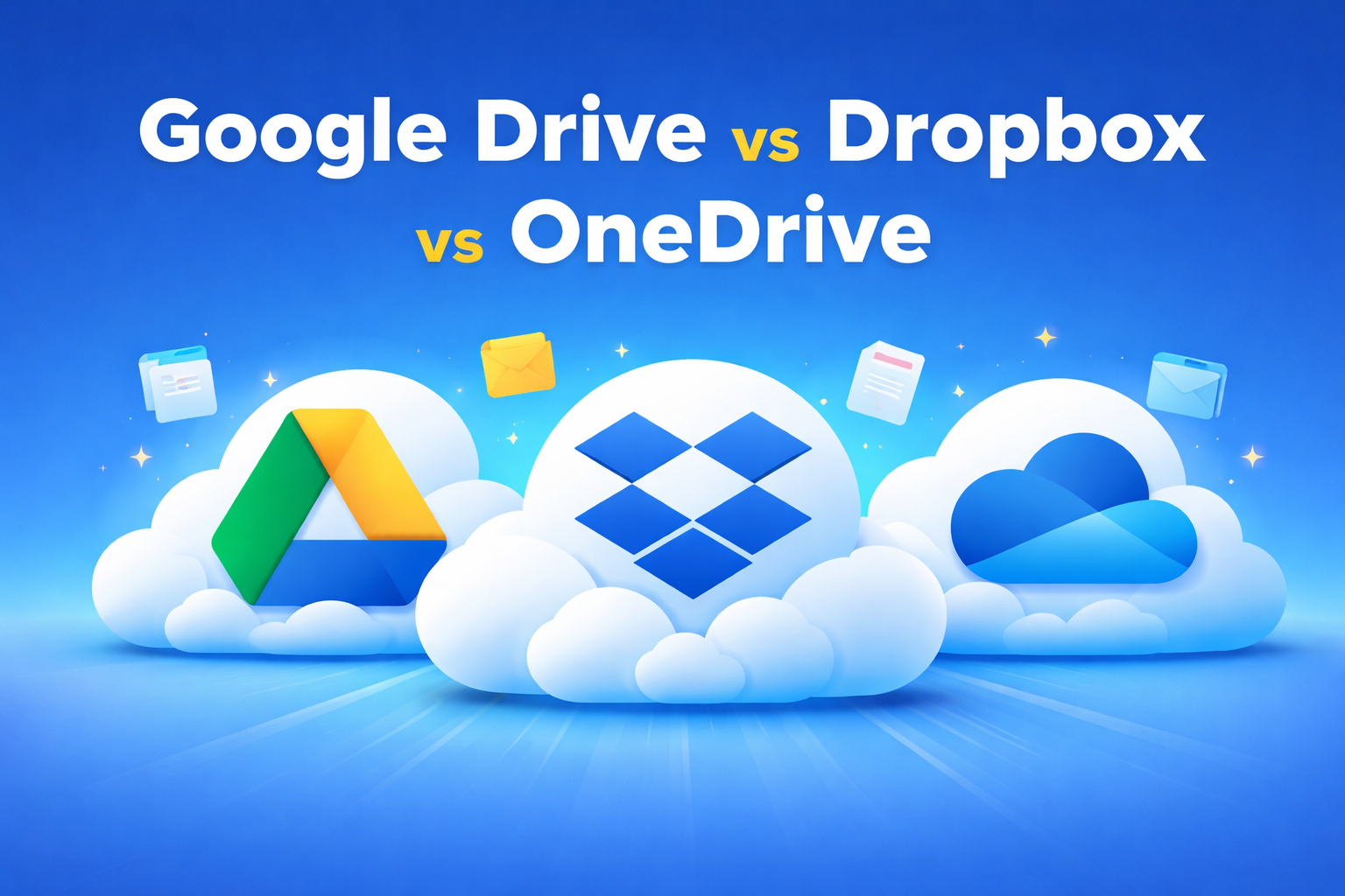 Google Drive vs Dropbox vs OneDrive (2026): Which Cloud Storage Is Better?