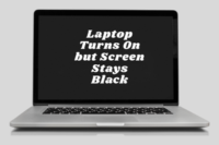 Laptop Turns On but Screen Stays Black: Causes, Fixes