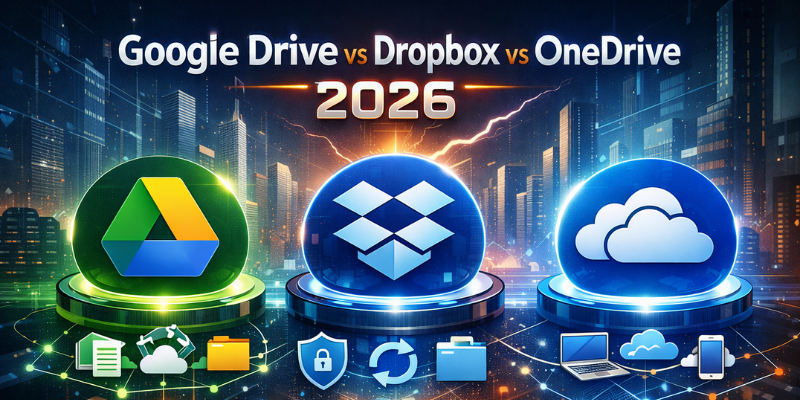  Google Drive Vs Dropbox Vs Onedrive